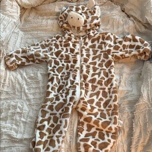 Adorable Giraffe Print Kids Costume